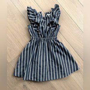 Habitual Dress size 6x. Navy blue and white stripe. Great condition